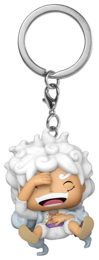 One Piece Pocket POP! Vinyl Keychains 4 cm Luffy Gear 5
